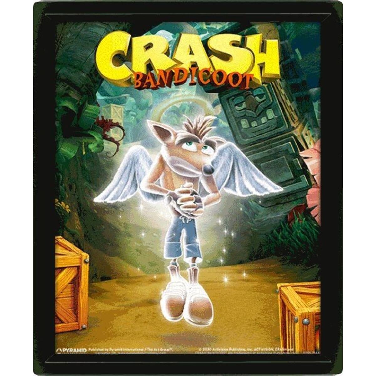 Pyramid International Crash 3D Obraz Game Over