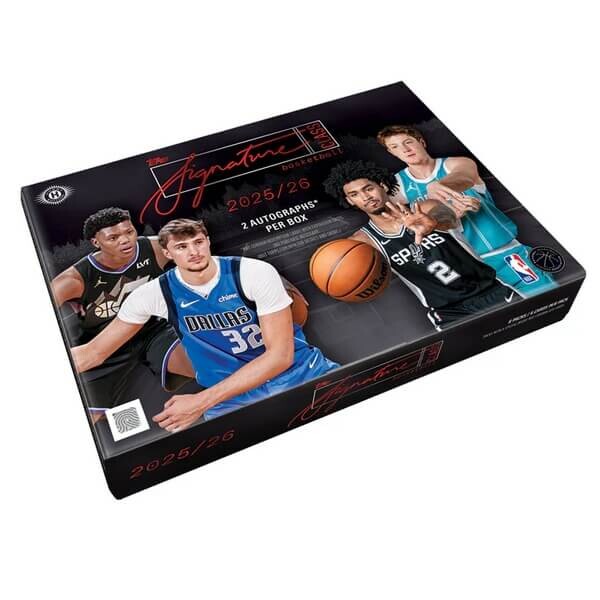 Topps 2025-2026 NBA karty Topps Signature Class Basketball Hobby Box