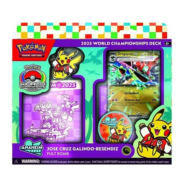 Nintendo Pokémon TCG World Championship Deck 2025 Liao Fu Guan - Joltdengo