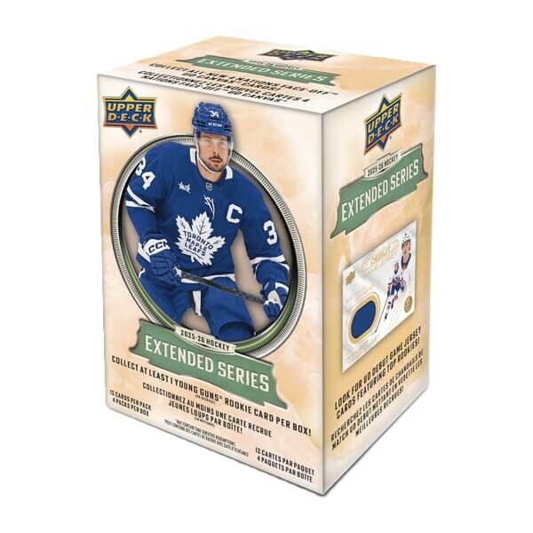 Upper Deck 2025-2026 NHL Upper Deck Extended Series Blaster Box - hokejové karty
