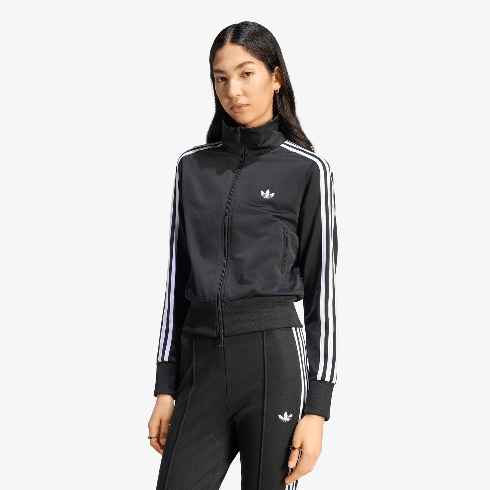 Bunda adidas Firebird Classic Track Jacket Black/ White S