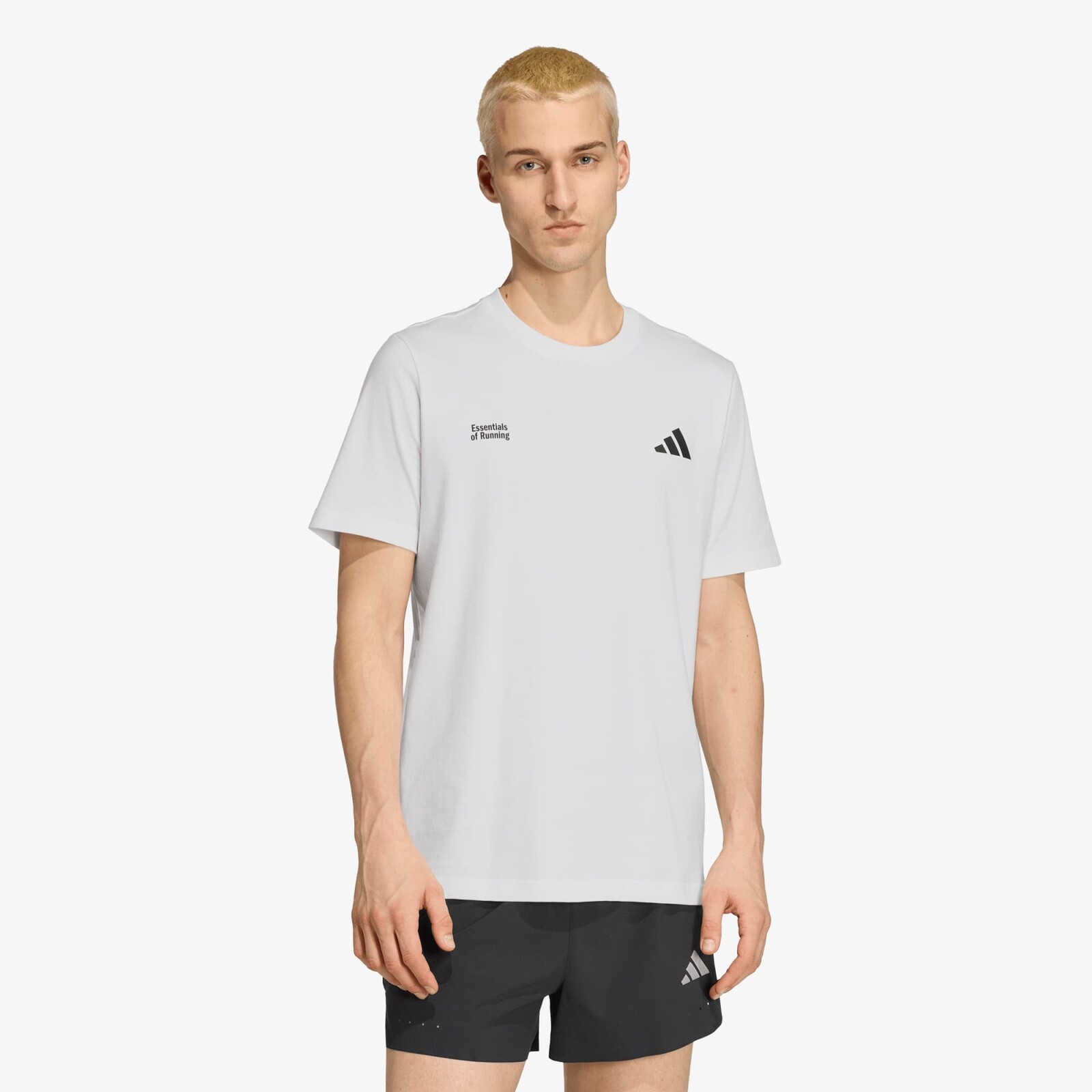 Tričko adidas Run Essentials Graphic T-Shirt White S