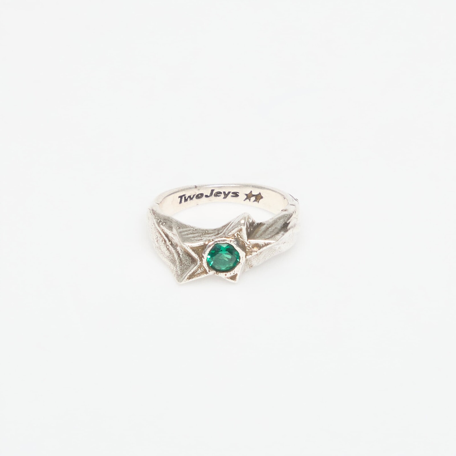 Prsteň TwoJeys Green Calda Ring Green 52 mm