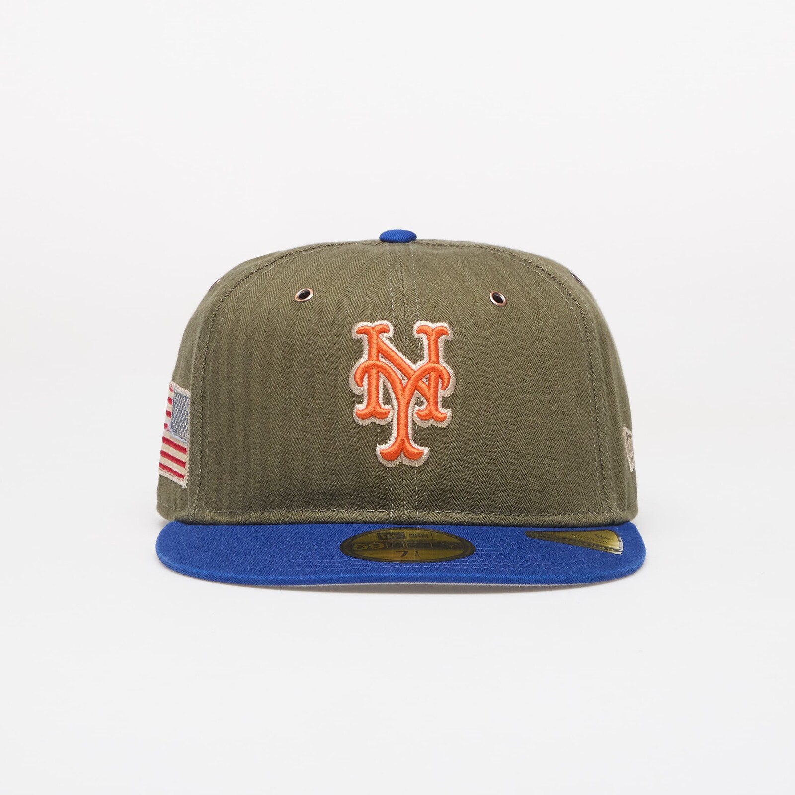 Šiltovka New Era 59FIFTY MLB American Herringbone New York Mets Official Team Color 7 3/8
