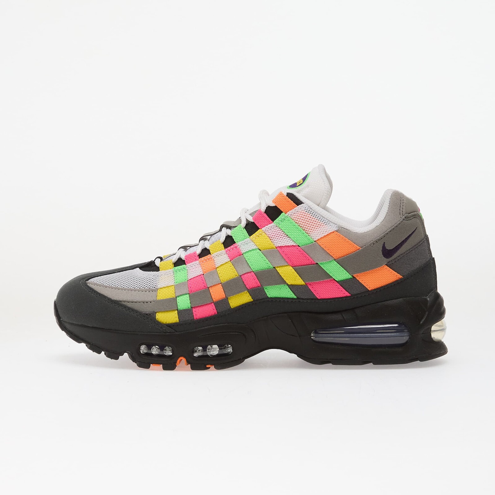 Tenisky Nike Air Max 95 Big Bubble Woven White/ Purple Dynasty-Pearl Grey EUR 38.5