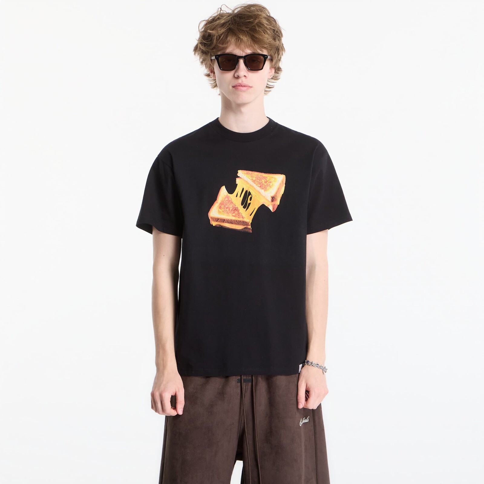 Tričko Carhartt WIP S/S Cheese Toast T-Shirt UNISEX Black XL