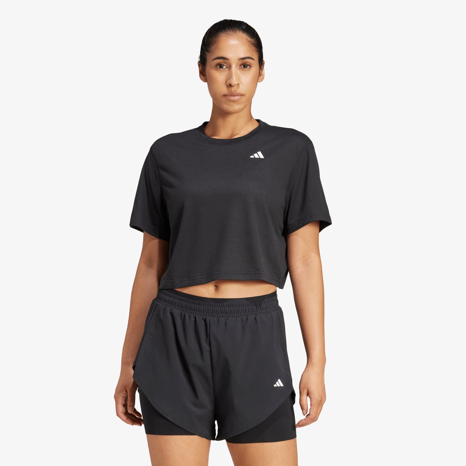 Tričko adidas Train Essentials Boxy Workout T-Shirt Black XS