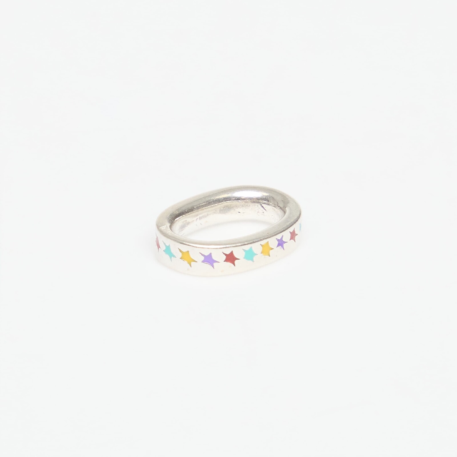 TwoJeys Enameled Multicolor Icon Link M Silver Universal