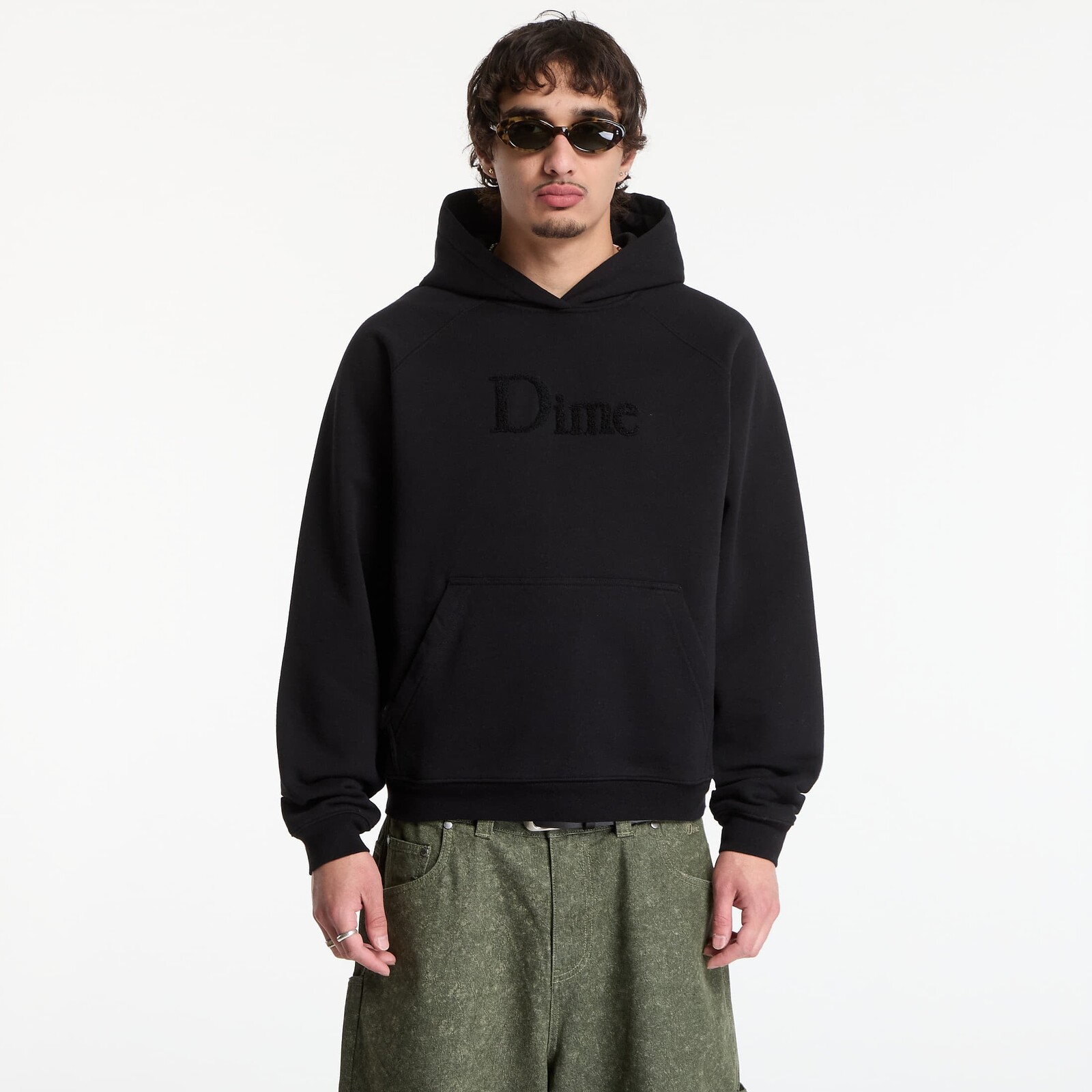 Mikina Dime Classic Logo Hoodie UNISEX Black S