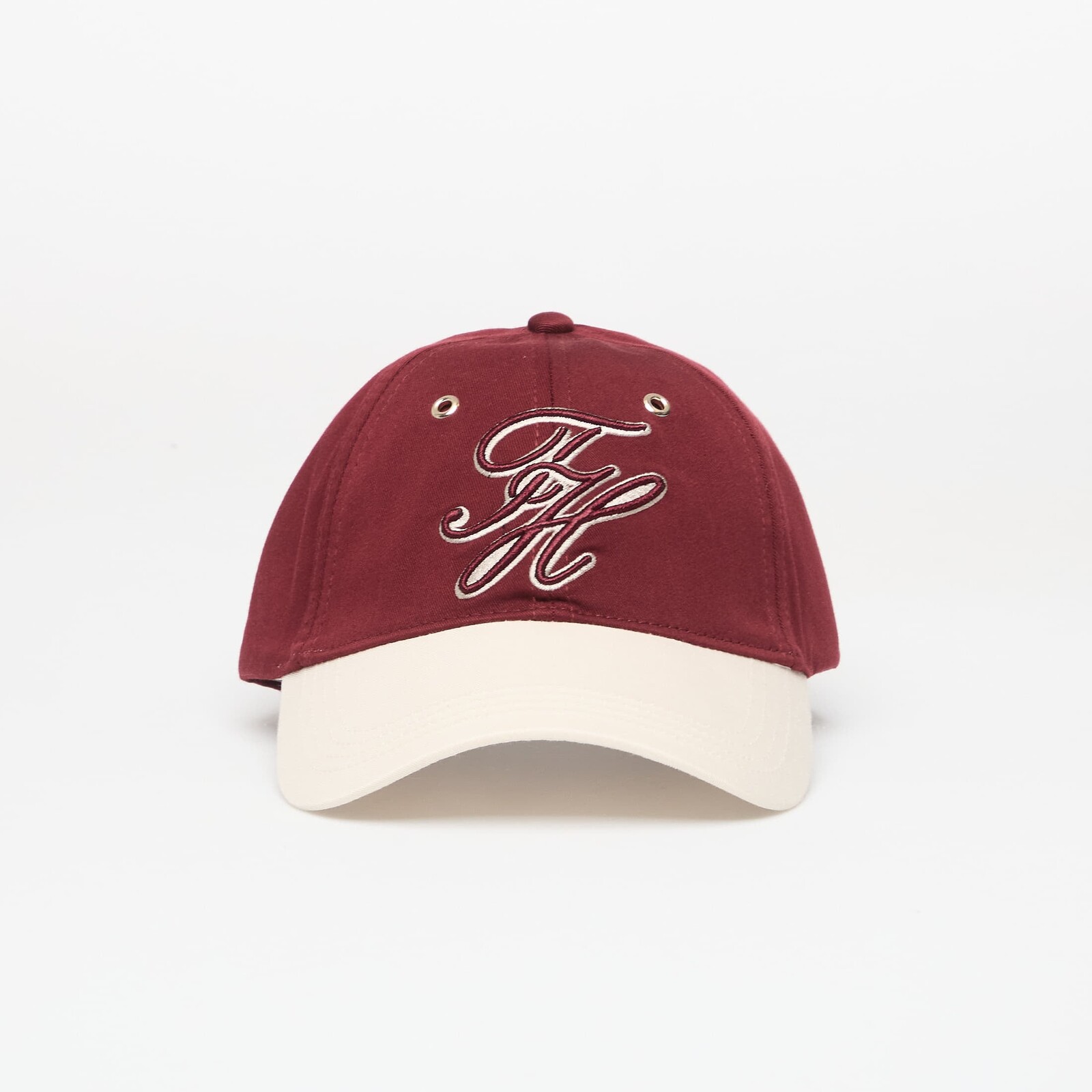 Šiltovka Tommy Hilfiger Script Colorblock Cap Velvet Maroon Universal