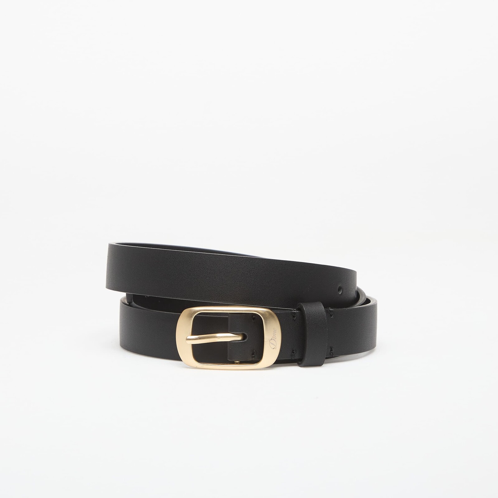 Opasok Dime Dress Leather Belt Black L/XL