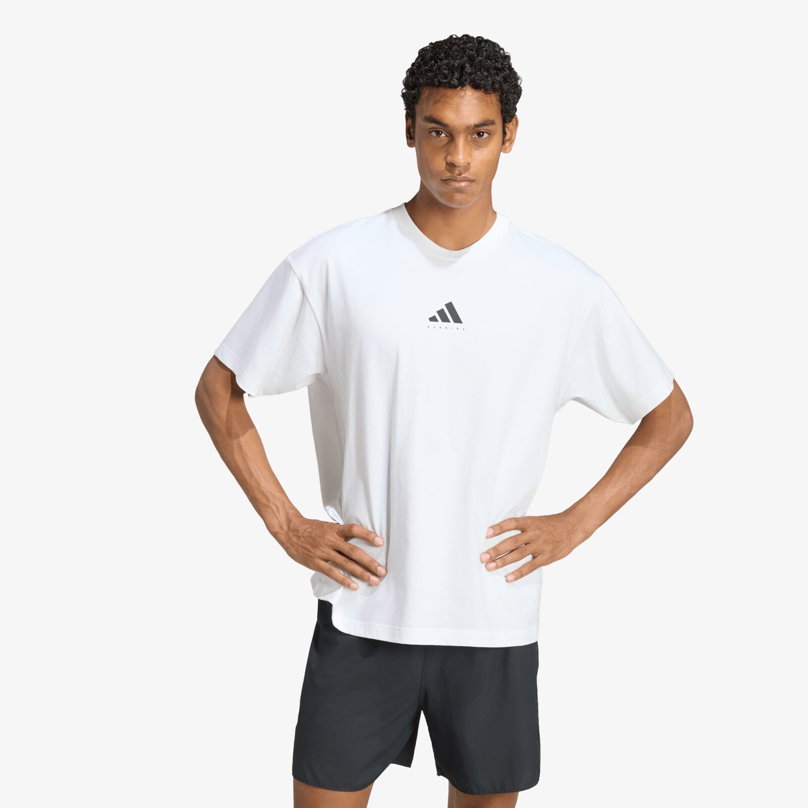 Tričko adidas Running Category Graphic T-Shirt White S