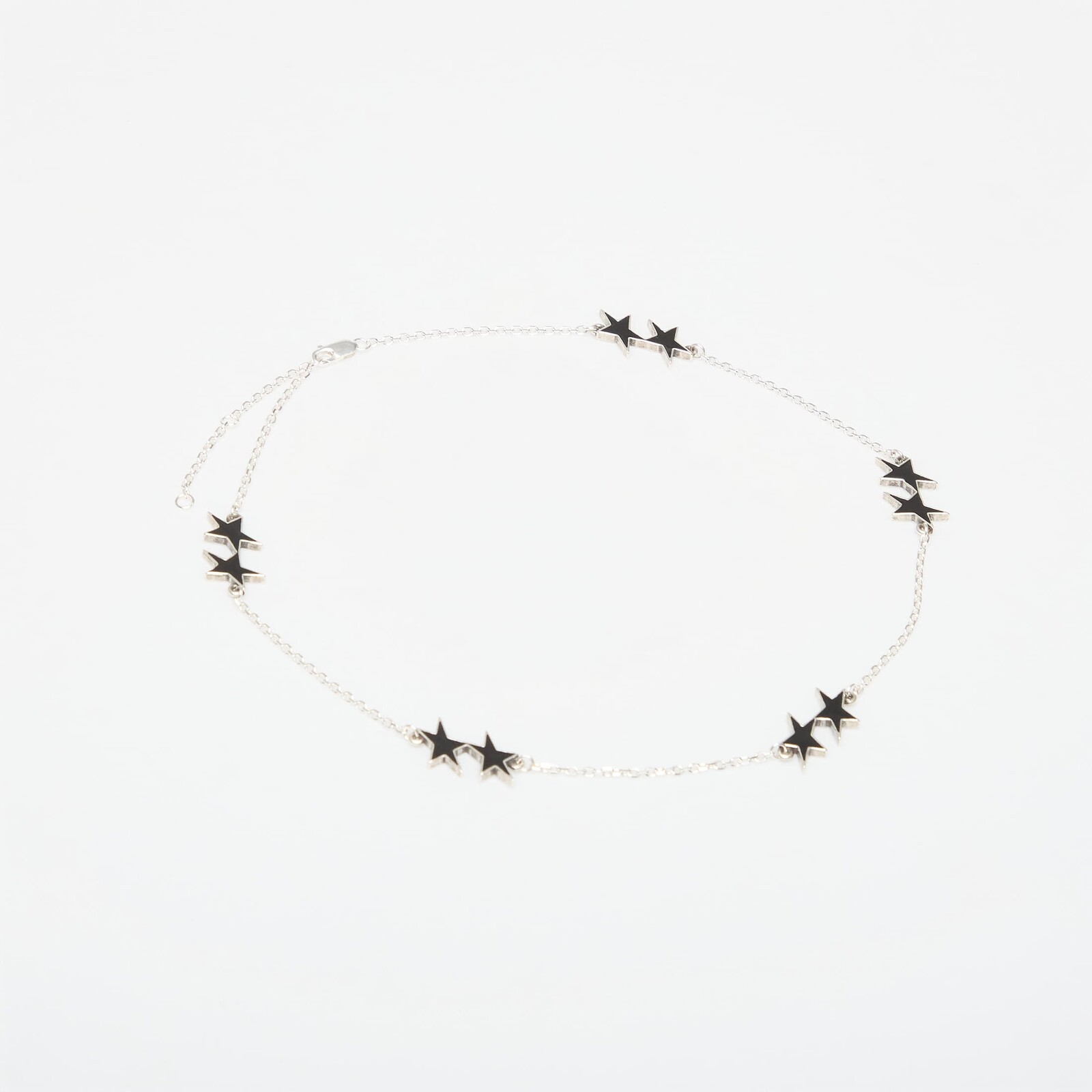 Náhrdelník TwoJeys Black Enameled Icon Necklace Black Universal