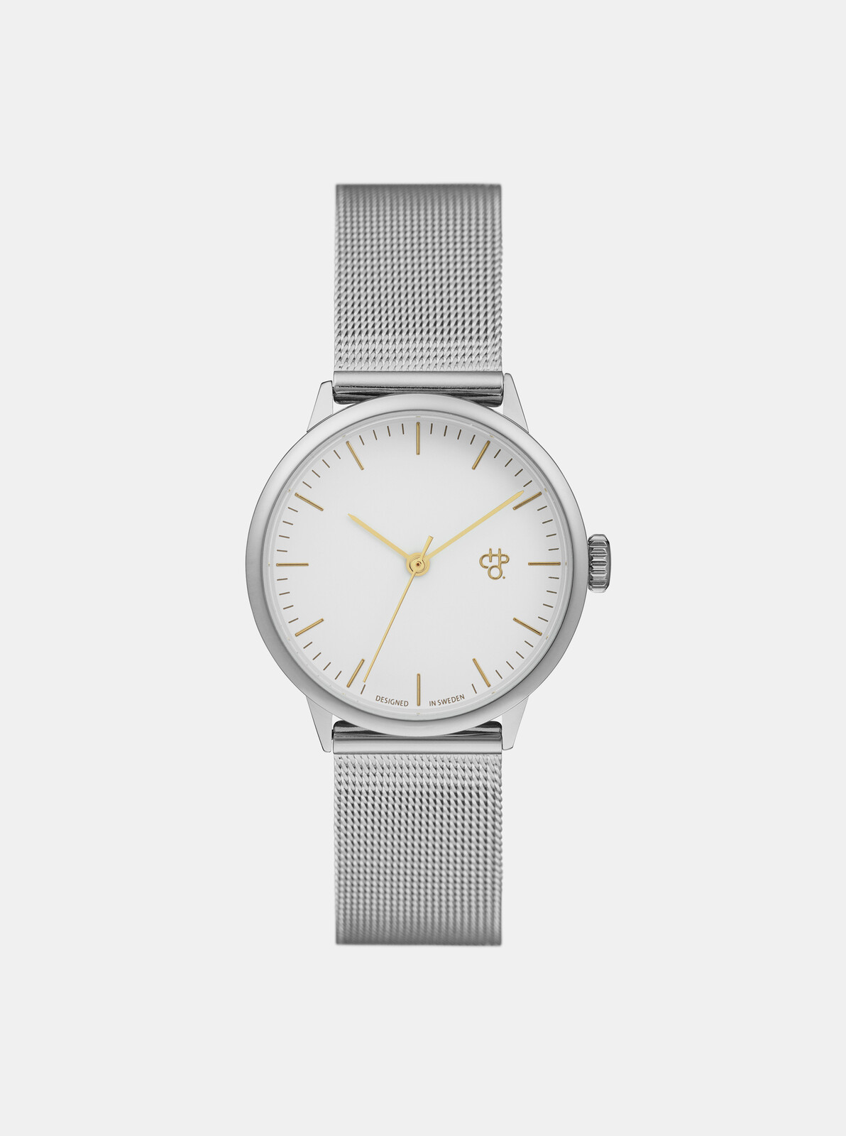 Watches with stainless steel belt in silver CHPO Nando Mini