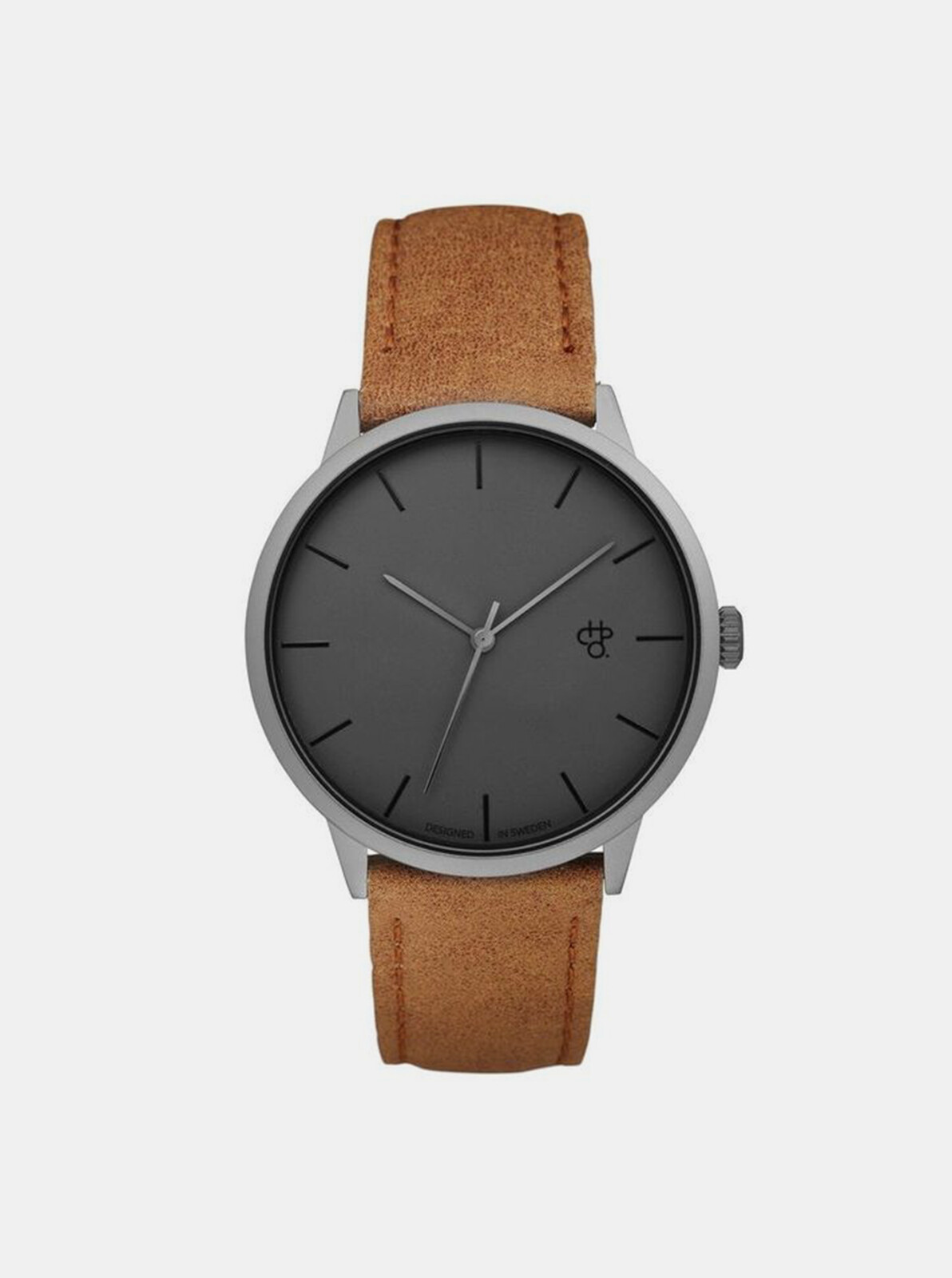 Watch with brown strip of vegan leather CHPO Khorshid Betong