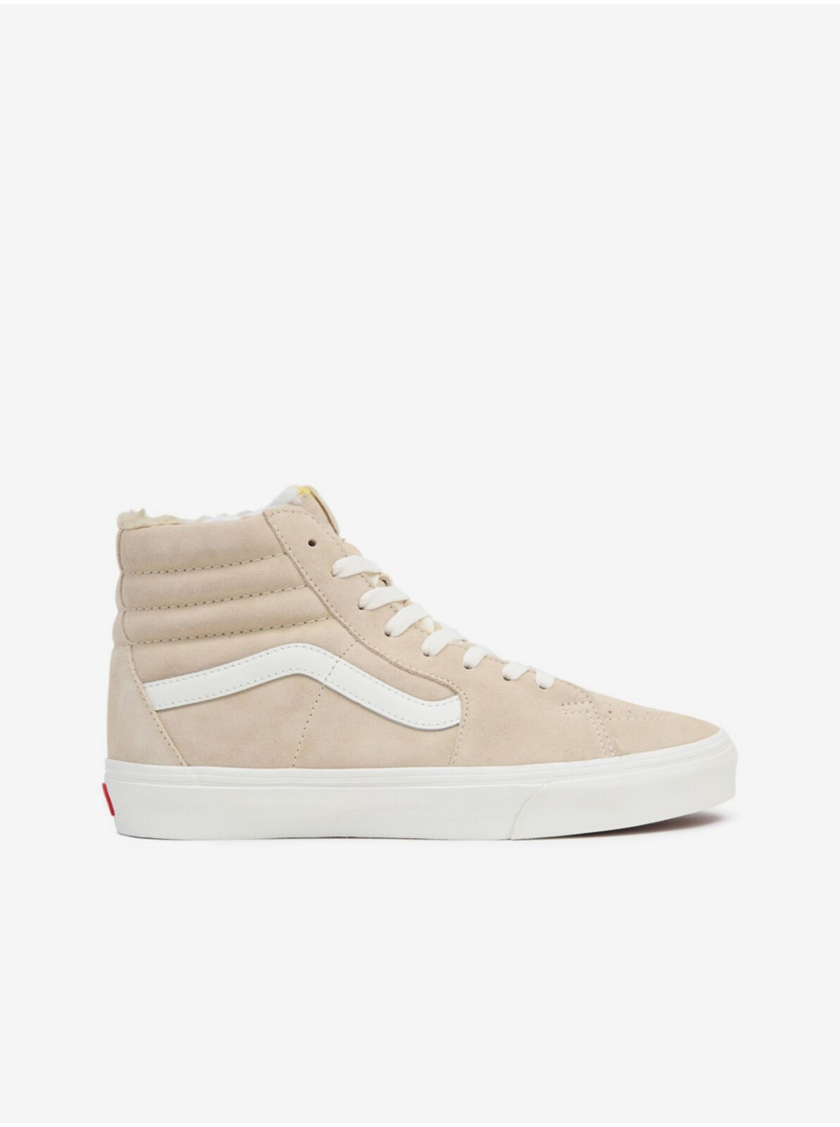 Tenisky - Vans SK8-HI Cozy Hug Biscotti Svetlohnedá
