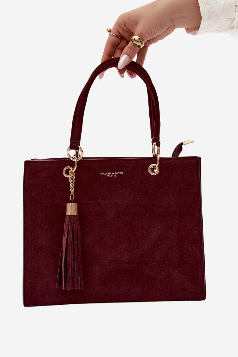 Flora&Co Ottilie Bordeaux Box Bag