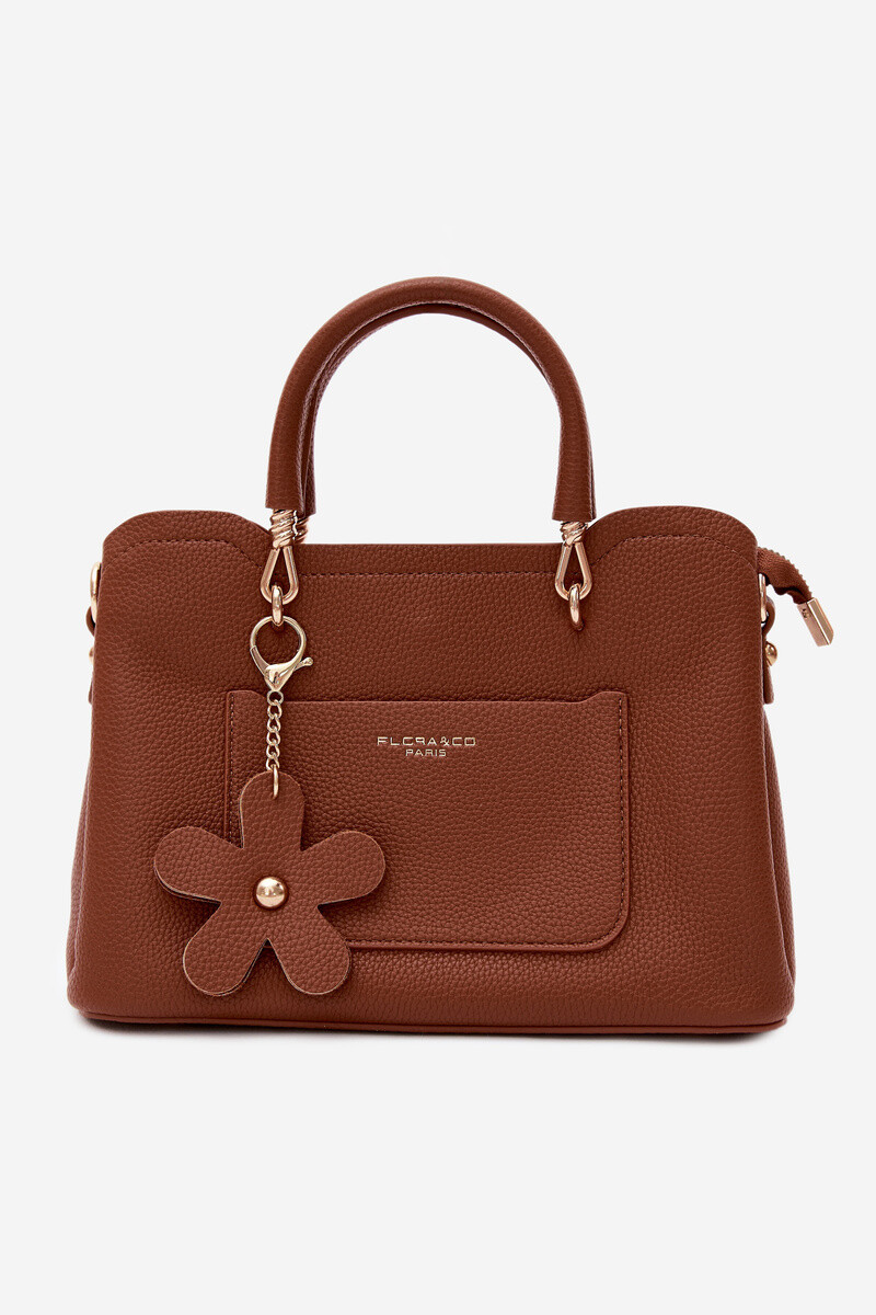 Flora&Co Taupe Noomi kabelka z imitácie kože