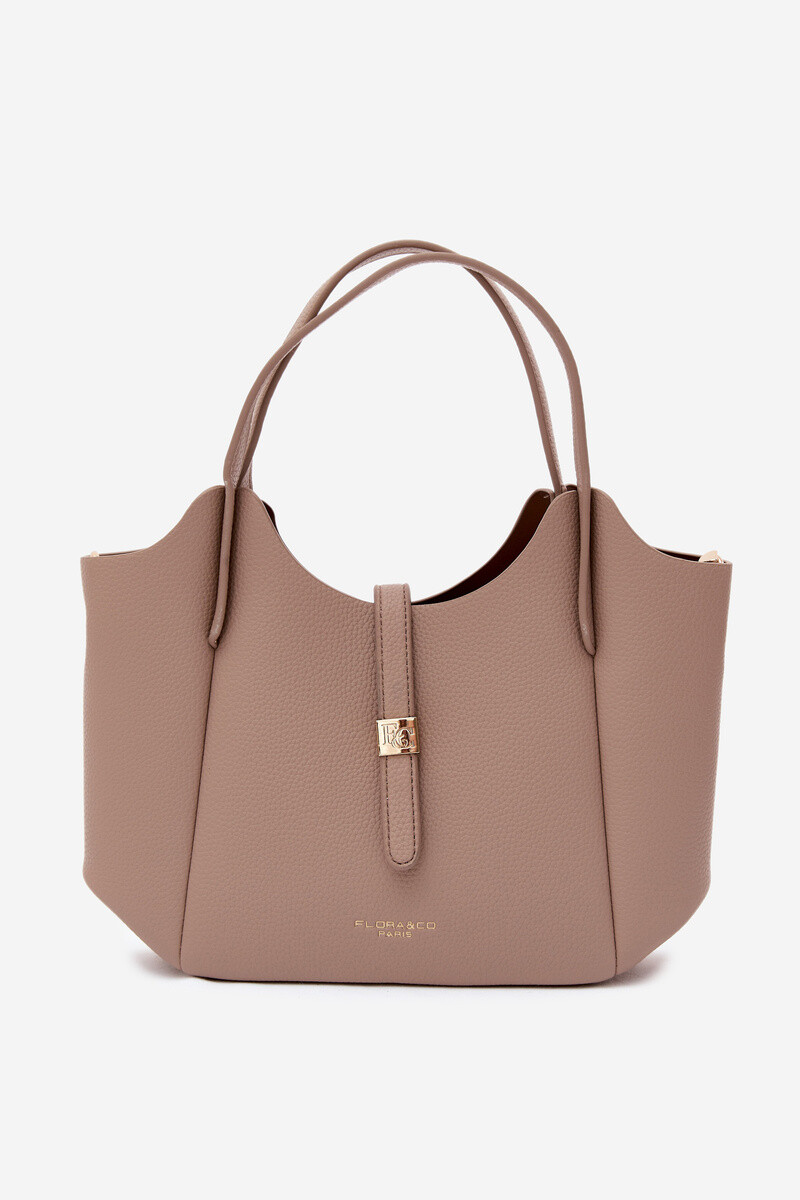 Flora&Co béžová toffee kabelka
