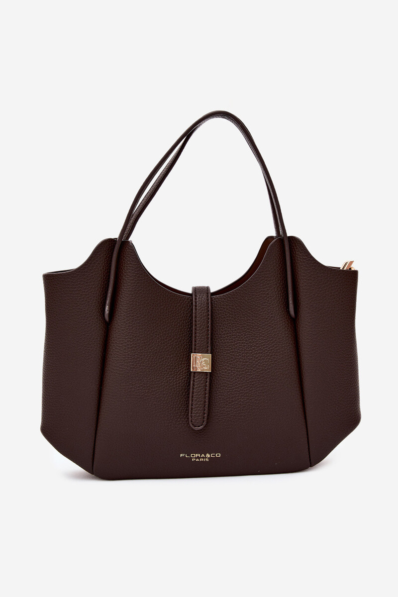 Flora&Co Toffee kabelka z umelej kože