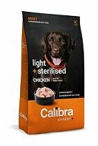 Calibra Dog EXPERT+ Adult Light & Steril. Chicken 12kg