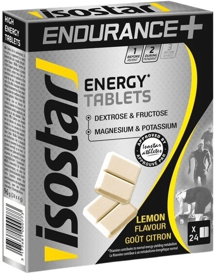 Isostar endurance+ energy tablets 24x4g - citron prešla dmt 4.5.2026