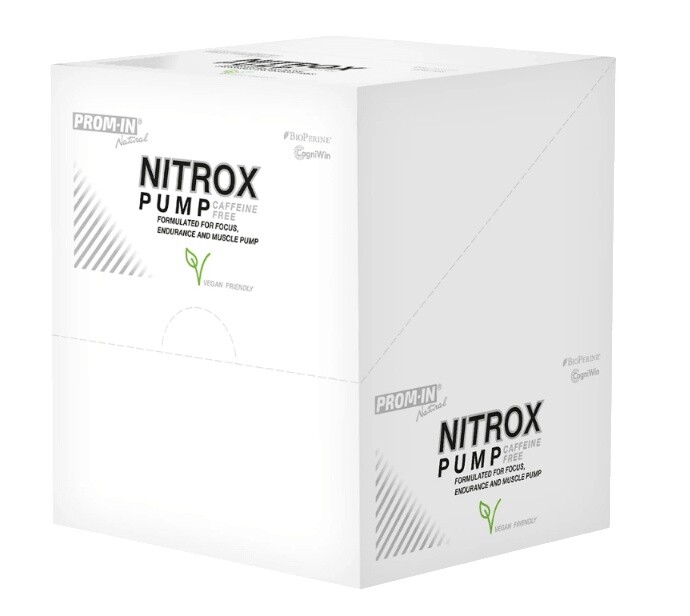 Prom-in nitrox pump caffeine free clean 10 x 23,5 g - cola/citron