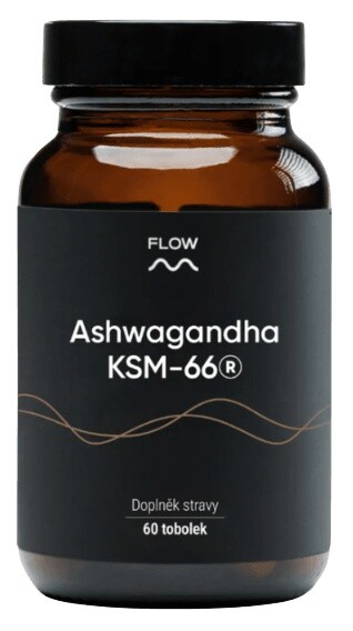 Flow ashwagandha - ksm66® 60 kapslí