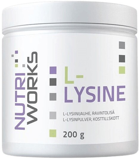 Nutriworks l-lysine 200 g prešla dmt 9.5.2026