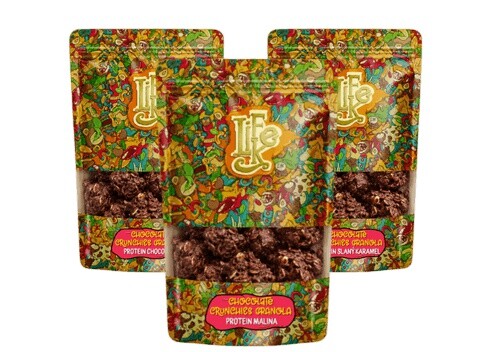 Lifelike chocolate crunchies granola 250 g