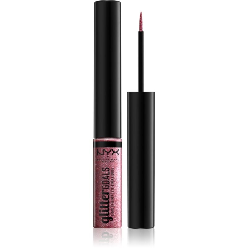 NYX Professional Makeup Glitter Goals očné linky odtieň Quartzy 4 ml