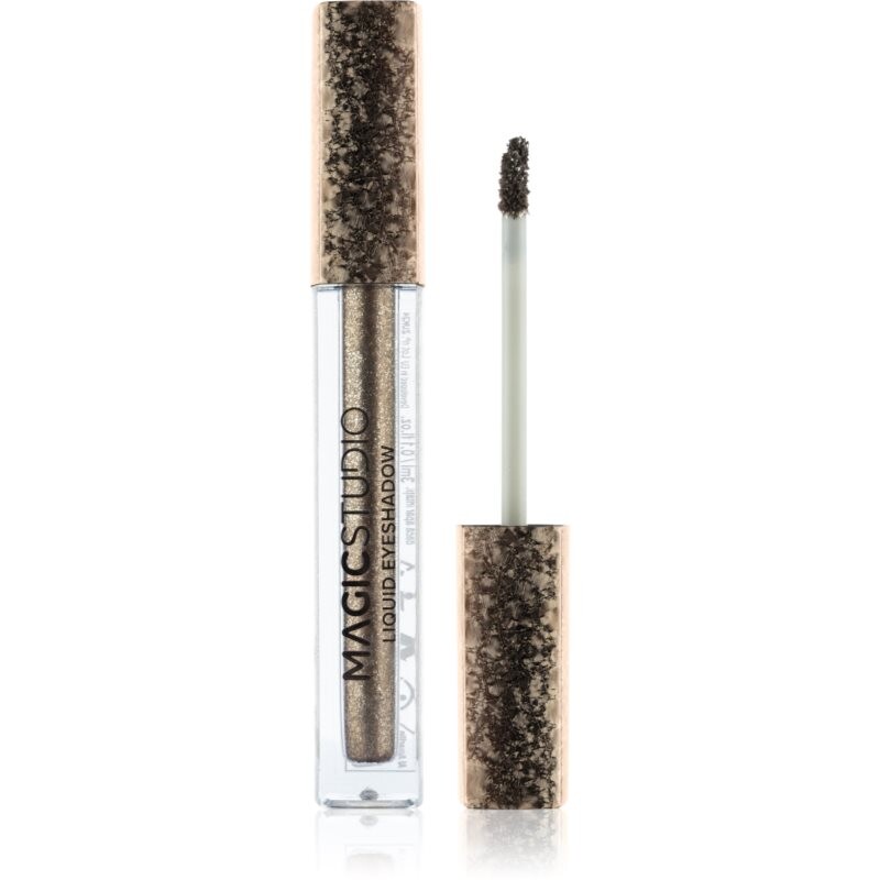 Magic studio Liquid Eyeshadow trblietavé tekuté očné tiene 03 Cooper 3 ml