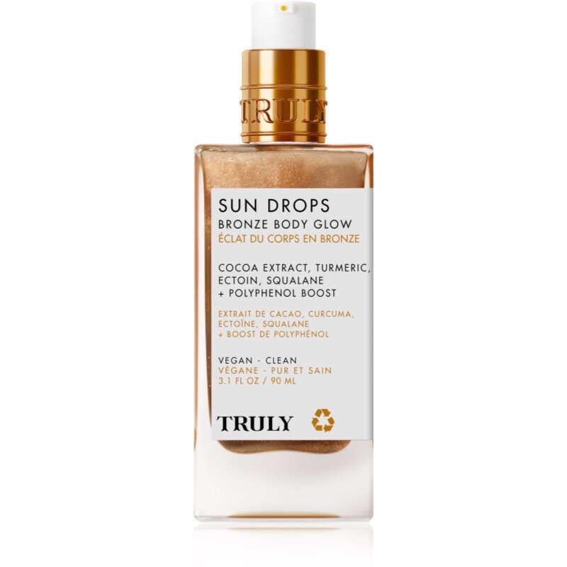 Truly Sun Drops trblietavý bronzujúci olej na telo 90 ml