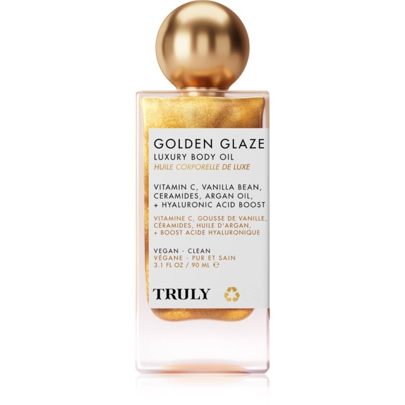 Truly Golden Glaze hydratačný telový olej s rozjasňujúcim efektom 90 ml