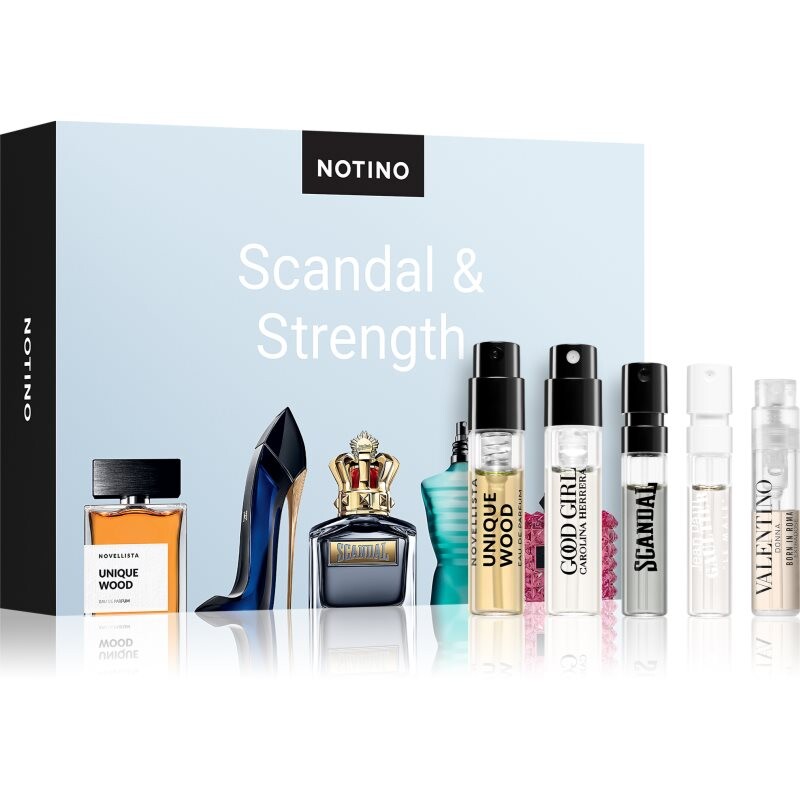 Beauty Discovery Box Notino Scandal & Strength sada unisex