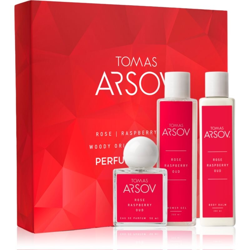 Tomas Arsov Rose Raspberry Oud darčeková sada unisex unisex