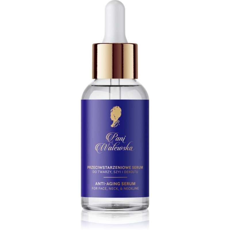 Pani Walewska Anti-Aging Face serum sérum proti starnutiu pleti na tvár, krk a dekolt 30 ml