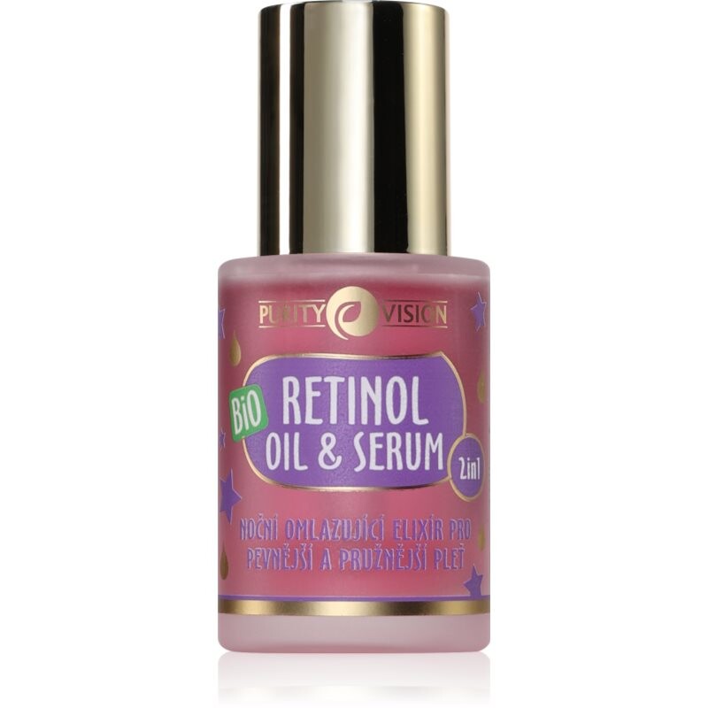 Purity Vision BIO Retinol Oil & Serum pleťový olej proti vráskam 30 ml