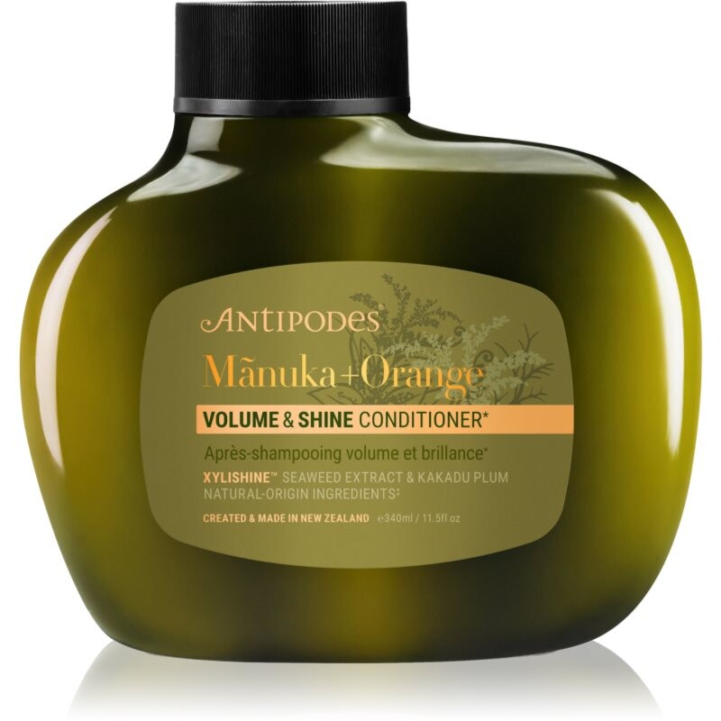 Antipodes Mᾱnuka + Orange Volume & Shine objemový kondicionér na lesk a hebkosť vlasov 340 ml