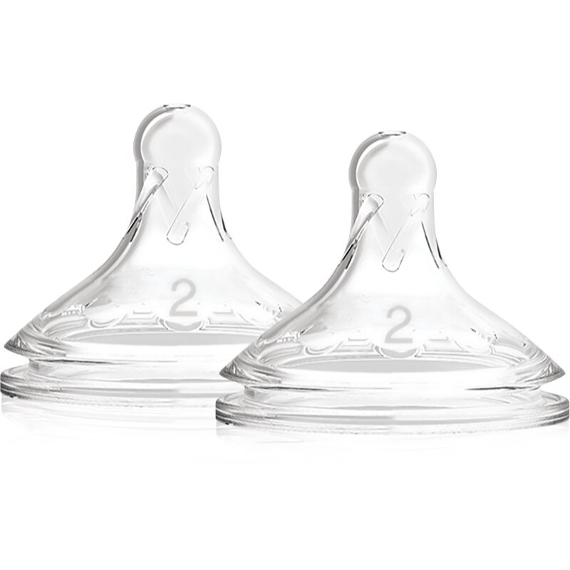 Dr. Brown's Options+ Wide-Neck Level 2 cumlík na fľašu 3 m+ 2 ks