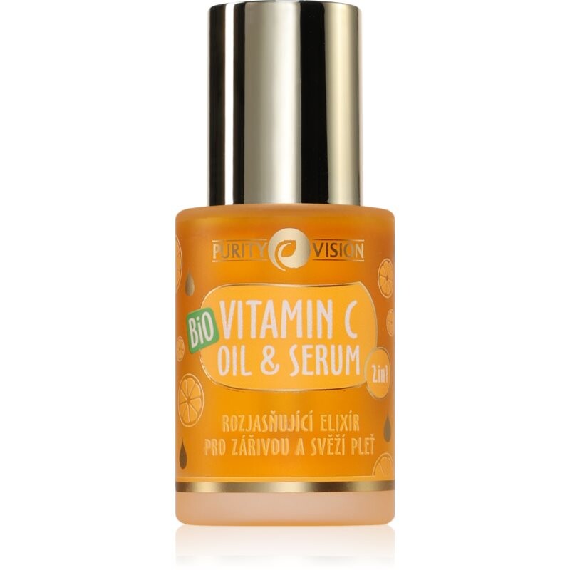 Purity Vision BIO Vitamin C Oil & Serum pleťový olej proti pigmentovým škvrnám 30 ml