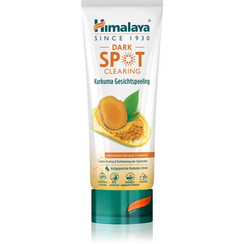 Himalaya Herbals Dark Spot Clearing Curcuma čistiaci peeling proti čiernym bodkám 75 ml