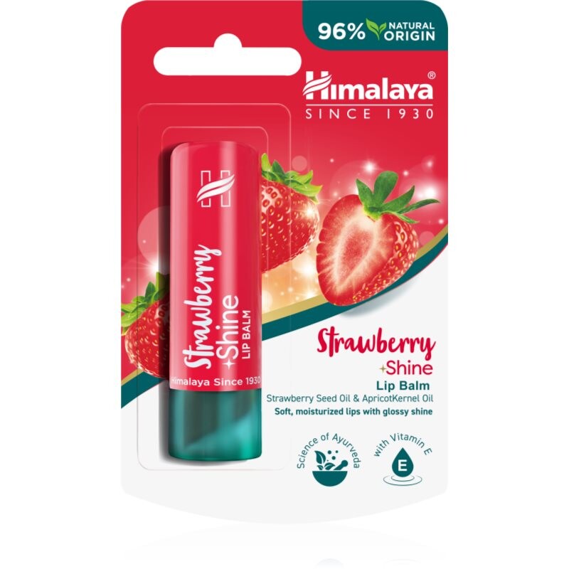 Himalaya Herbals Strawberry Shine balzam na pery s jahodovou príchuťou 4.5 g