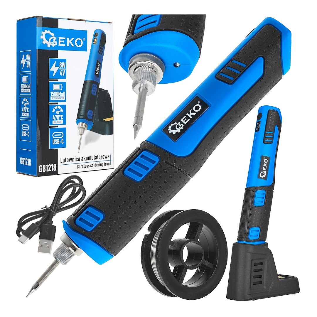 Geko Akumulátorová spájkovačka 4V 1500mAh 8W G81218