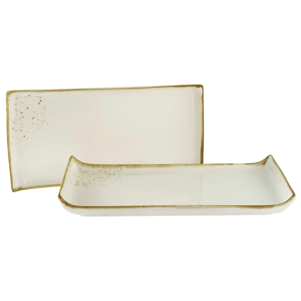 Creatable SADA SERVÍROVACÍCH TÁCOK Nature Collection Creme