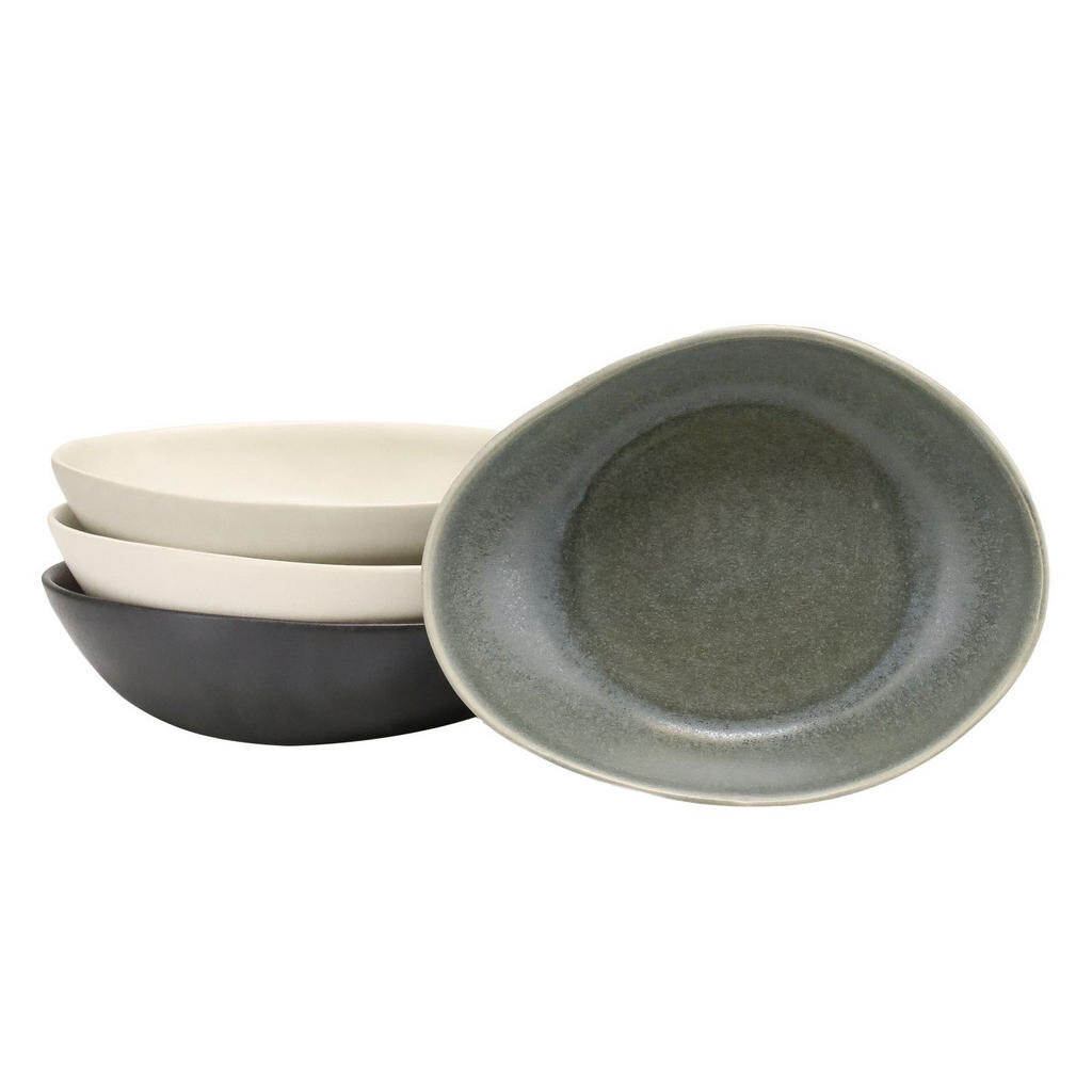 Creatable SADA MISIEK NA CEREÁLIE, keramika, 20,5/16,5/5,2 cm 4-dielne