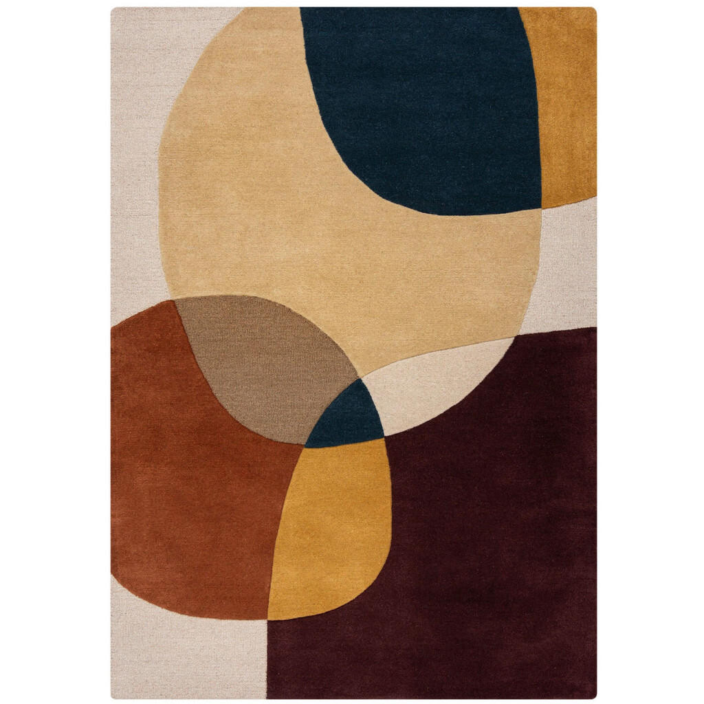 Flair Rugs VLNENÝ KOBEREC, 120/170 cm lila, viacfarebná