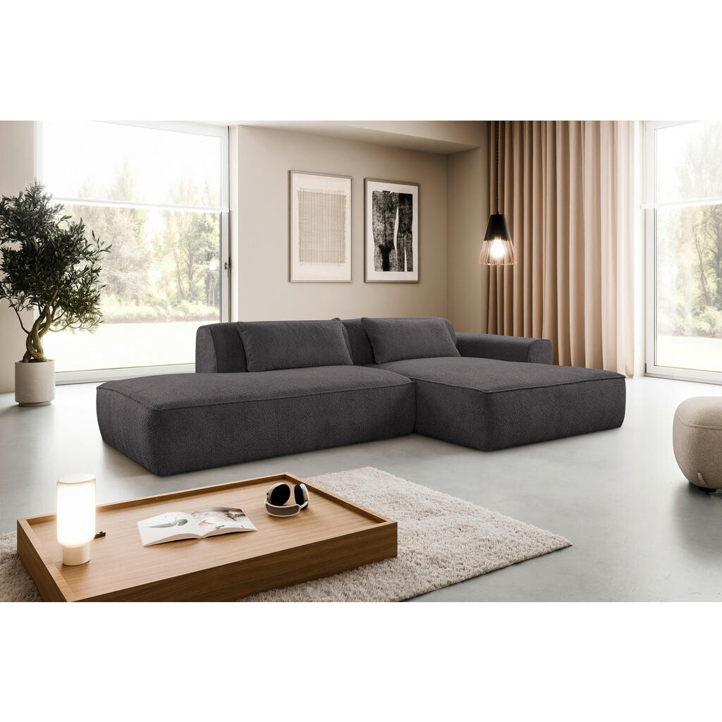Livetastic ROHOVÁ SEDAČKA, plast, textil, kompozitné drevo, grafitová