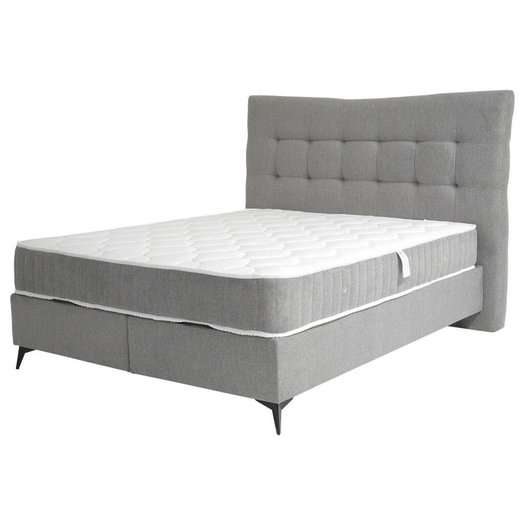 Hom`in BOXSPRINGOVÁ POSTEĽ, 180/200 cm, svetlosivá