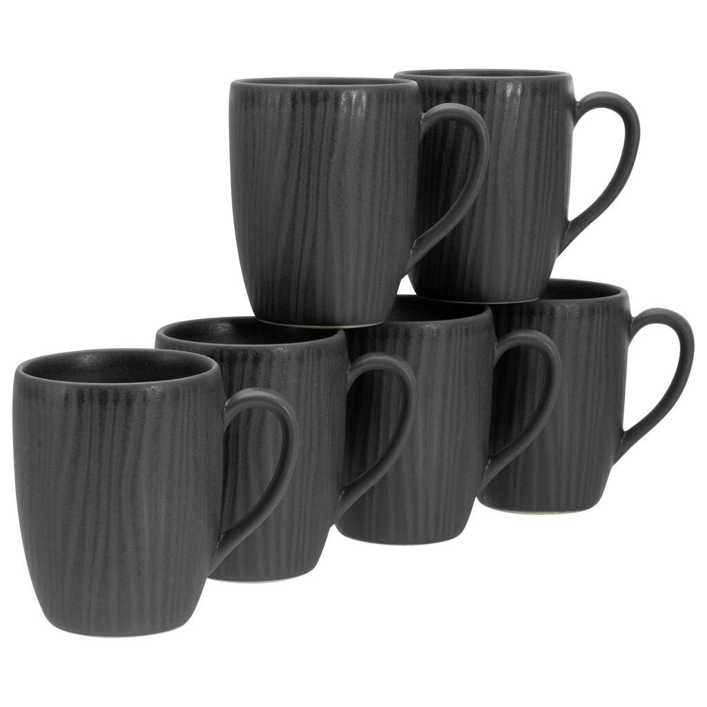 Creatable SADA HRNČEKOV NA KÁVU Vesuvio Black  6-dielne